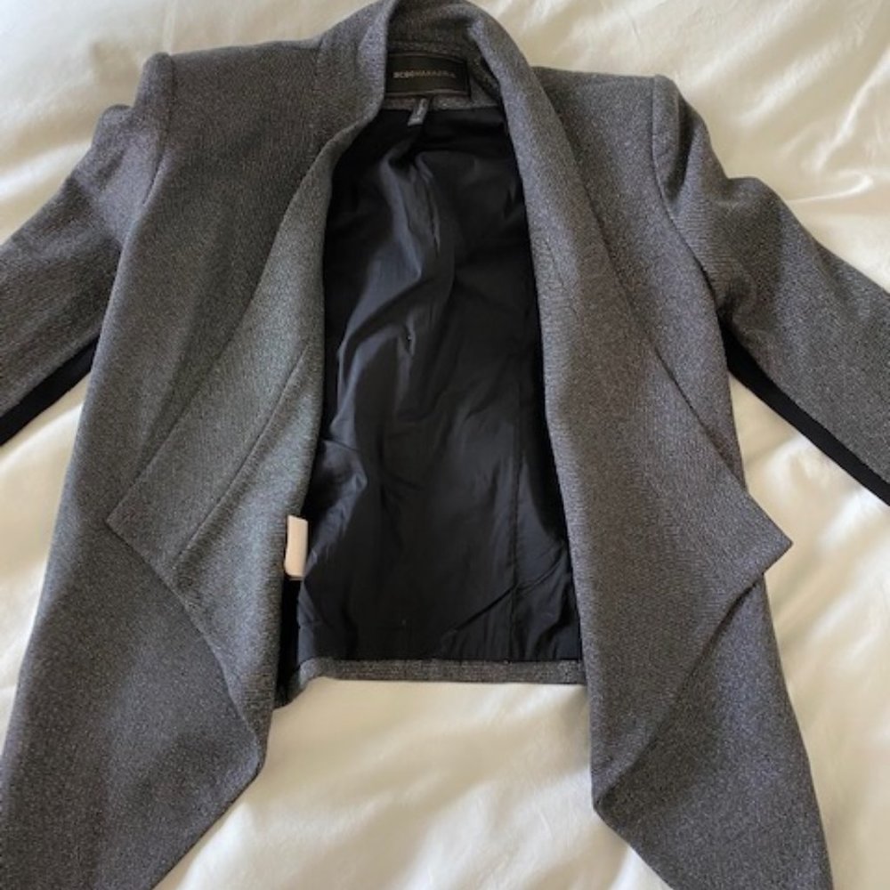 BCBG Grey & Silver Blazer